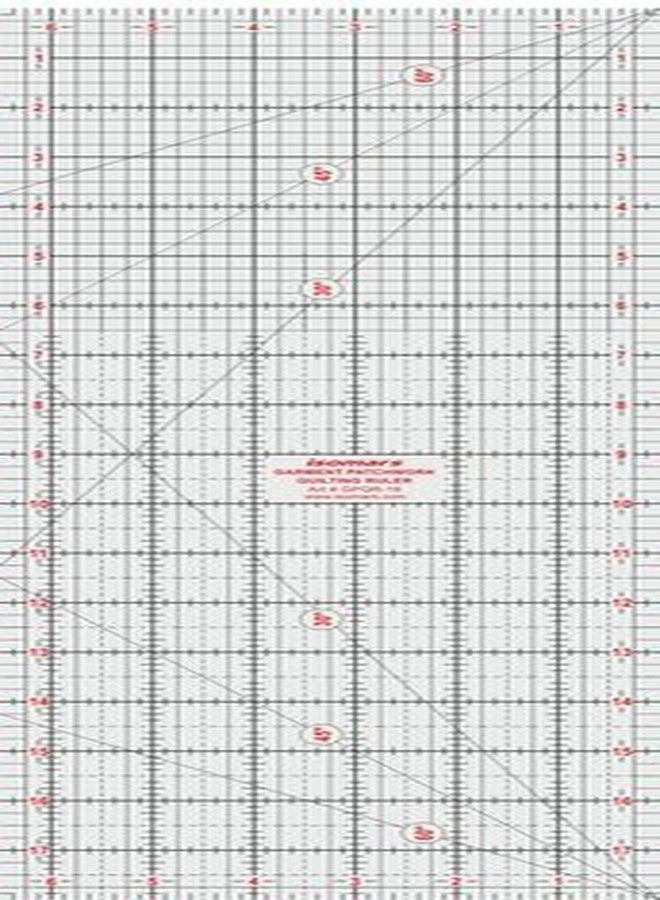 أيسومارس مسطرة إيزومارز لخياطة وترقيع الملابس - 18 بوصة - Image 1